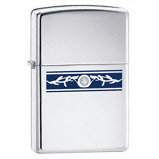 Zippo Zapalniczka Indygo Ivy Emblem Swarovski Crystal Zippo