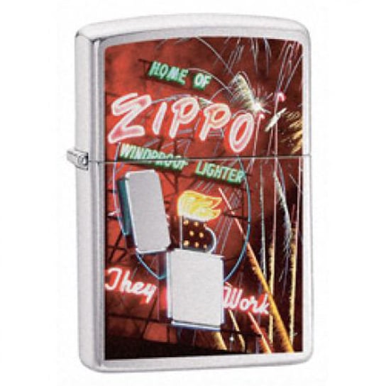 Zippo Zapalniczka Neonowe Reklamy Zippo