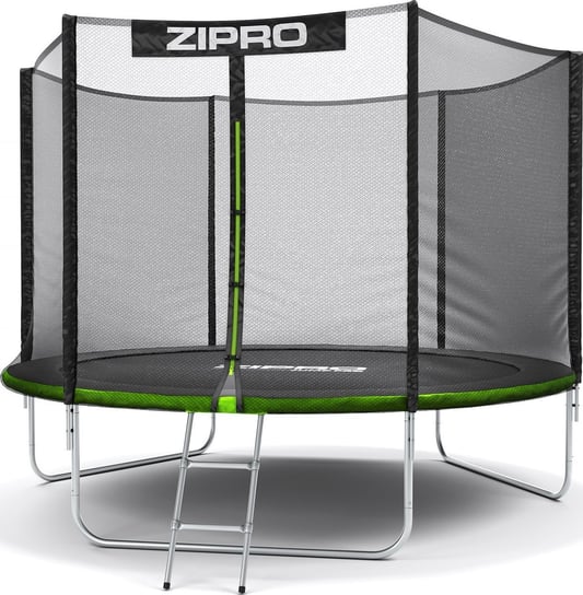 Zipro, Trampolina ogrodowa Jump z siatką zewnętrzną, 10 FT/312 cm Zipro