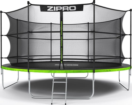 Zipro, Trampolina ogrodowa z siatką wewnętrzną, 14 FT/435 cm Zipro
