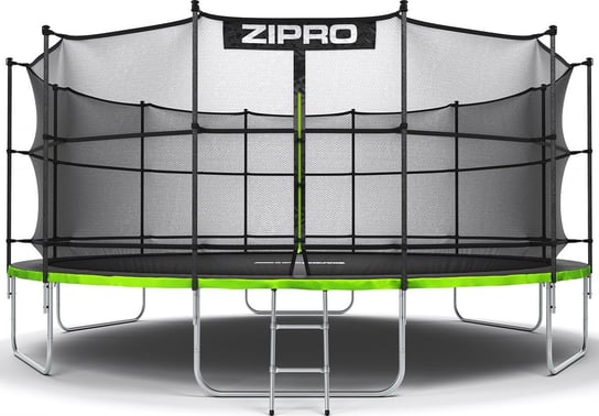 Zipro, Trampolina ogrodowa z siatką wewnętrzną 16 FT/496 cm Zipro