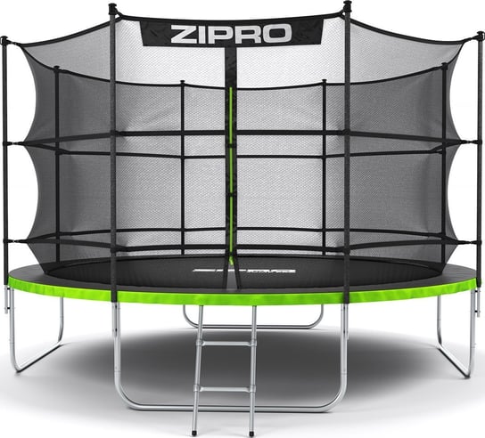 Zipro, Trampolina ogrodowa z siatką wewnętrzną, Jump z siatką wewnętrzną, 12 FT/374 cm Zipro