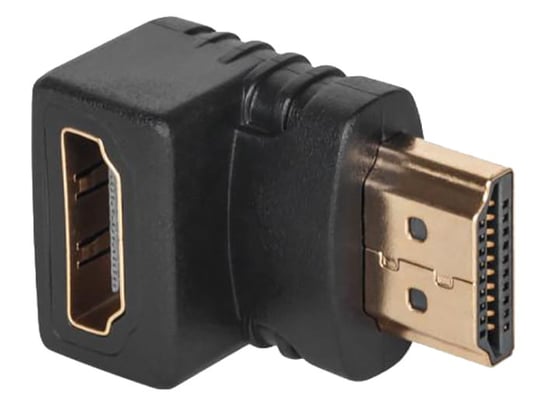 Złącze kątowe HDMI gniazdo-wtyk ZLA0666 Cabletech