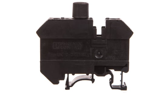 Złączka bezpiecznikowa 16mm2 czarna 10A G 5x20 UK10-DREHSI 5x20 3005109 PHOENIX CONTACT