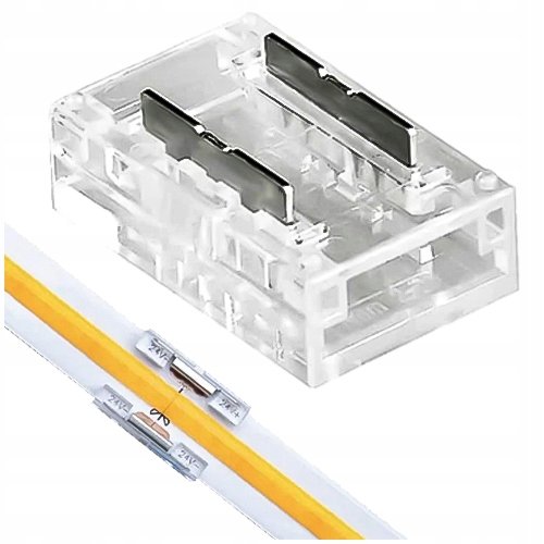 ZŁĄCZKA DO TAŚM LED COB 8mm 2-PIN łącznik konektor Inna marka