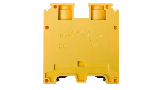 Złączka szynowa ochronna 35mm2 zielono-żółta ZSO1-35.0 14703319 /4szt./ Simet