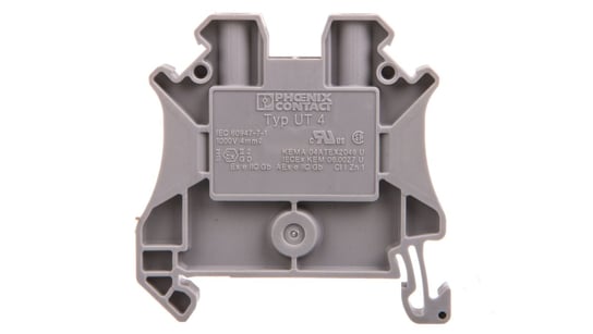Złączka uniwersalna przelotowa 0,14-6mm2 szara UT 4 3044102 /50szt./ PHOENIX CONTACT