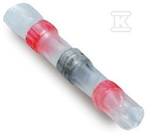 Złączki doczołowe z tulejką z cyny lutowniczej dla przekroju 0,5-1,0mm2, pakowane po 10 sztuk Inny producent