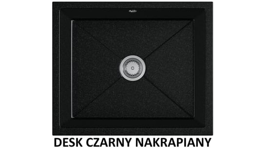 Zlew Podblatowy Desk Czarny Nakrapiany Exclusive Of Style