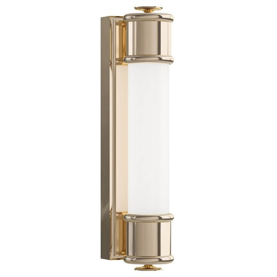 Złota Lampa do łazienki Omi Parette ledowy kinkiet 6W tuba Orlicki Design