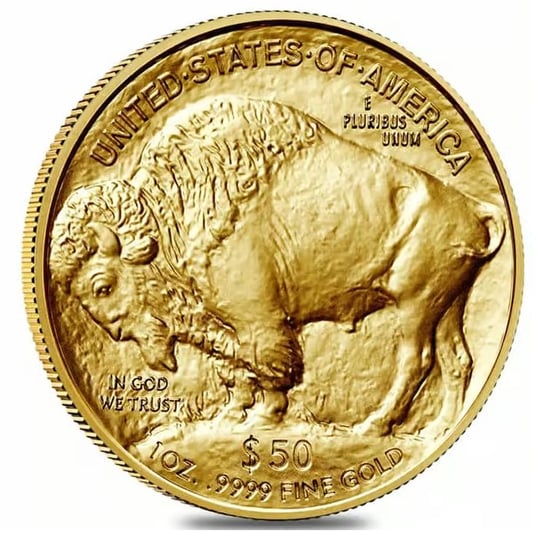 ZŁOTA MONETA AMERYKAŃSKI BIZON 1 UNCJA ZŁOTA United States Mint