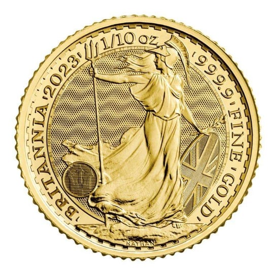 ZŁOTA MONETA BRITANNIA 1/10 oz The Royal Mint
