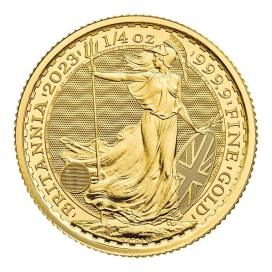 ZŁOTA MONETA BRITANNIA 1/4 oz The Royal Mint