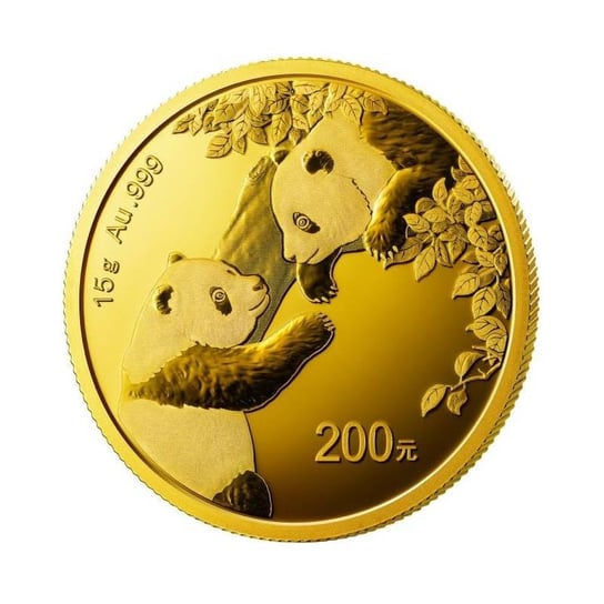 Złota Moneta Chińska Panda 15 G China Gold Coin Corp