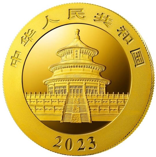 Złota Moneta Chińska Panda 3 G China Gold Coin Corp