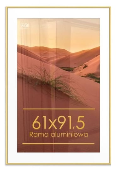 Złota Rama Aluminiowa 61X91,5 Cm Nice Wall