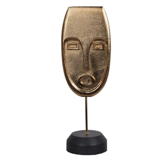 Złota rzeźba na stojaku Horo 35 cm Duwen