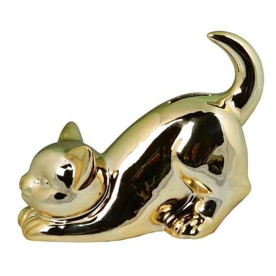 Złota Skarbonka Dla Dziecka - Kot Meow 18 Cm Duwen