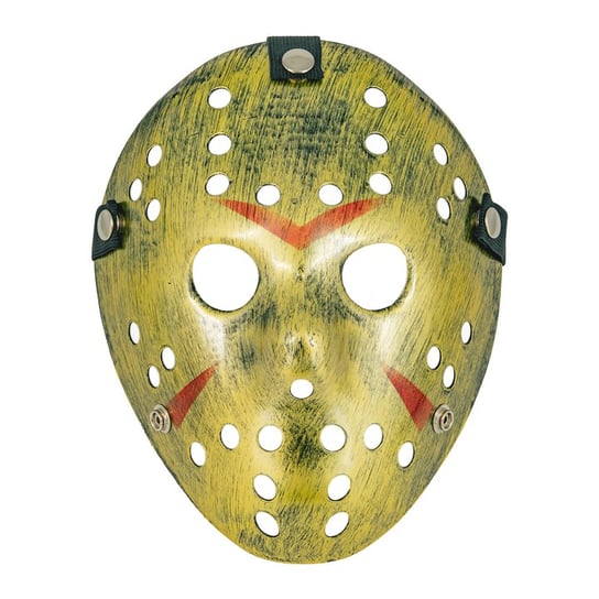 Złota Straszna Maska na Halloween Piątek 13 horror Inna marka