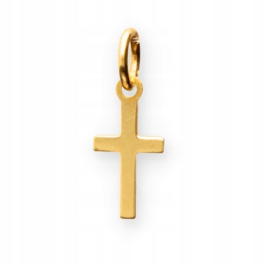 Złoty Gładki Krzyżyk Katolicki Złoty Pr. 585 Inna marka