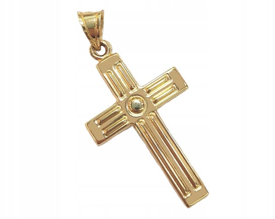 Złoty Krzyż 585 Nowoczesny Na Chrzest Komunia Lovrin