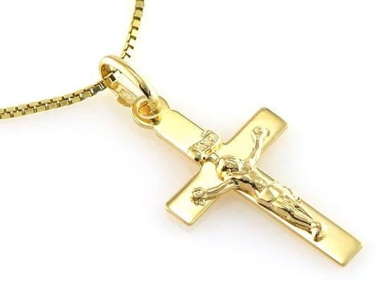 Złoty Krzyż 585 Przedstawiający Jezusa Chrystusa Lovrin