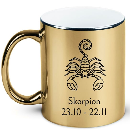 Złoty kubek znak zodiaku, horoskop - skorpion Inna marka