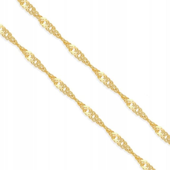 Złoty Łańcuszek 375 Silny Splot Singapur 45 Cm Lovrin