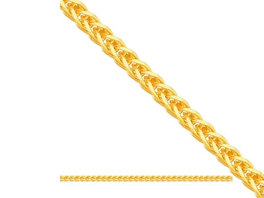 Złoty łańcuszek 585 LISI OGON 45 CM 1,10g Lovrin