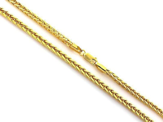Złoty łańcuszek 585 LISI OGON 45 CM MĘSKI 5,25g Lovrin