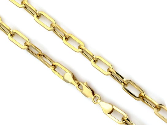 Złoty łańcuszek 585 modny splot długi 54 cm 16,99g Lovrin