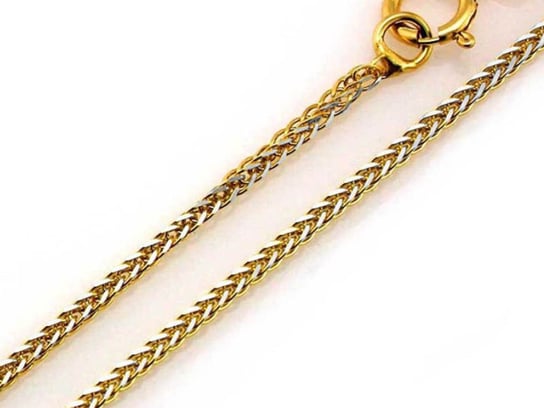 Złoty łańcuszek 585 splot elegancki lisi ogon 60 cm Inna marka