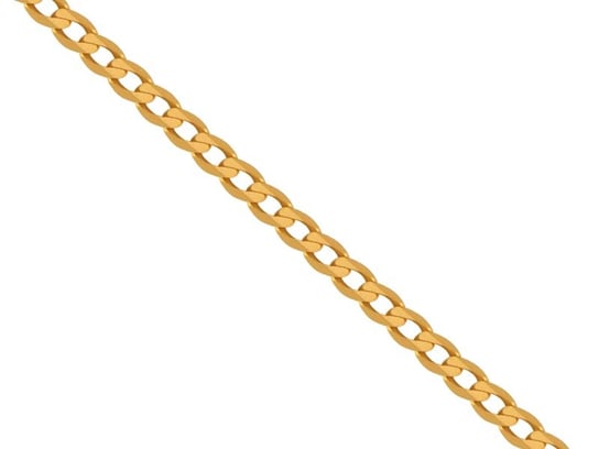 Złoty Łańcuszek 585 Uniseks Splot Pancerka 50 cm Lovrin