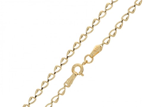 złoty łańcuszek damski 45cm pr.585 Caspol