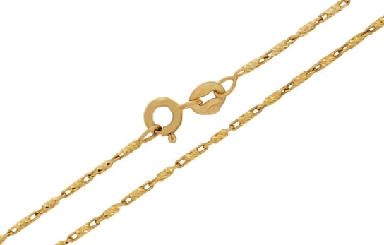 złoty łańcuszek damski 50cm la.00079 pr.585 Caspol