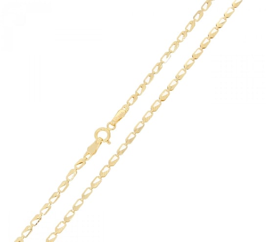 złoty łańcuszek damski grawerowany 45cm la.00570 pr.585 Caspol