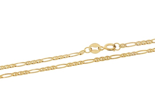 złoty łańcuszek damski ozdobny 45cm la.00192 pr.585 Caspol