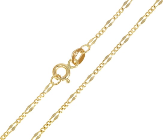 złoty łańcuszek damski ozdobny 45cm la.00436 pr.585 Caspol