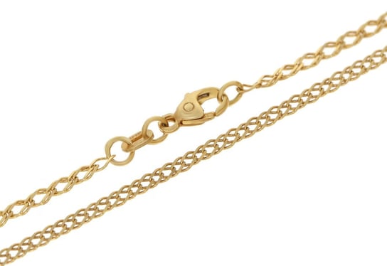 złoty łańcuszek damski rombo 45cm la.00287 pr.585 Caspol