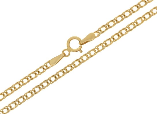 złoty łańcuszek damski rombo 45cm la.00299 pr.585 Caspol