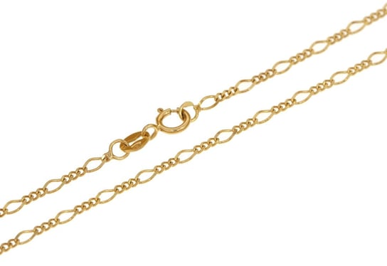złoty łańcuszek figaro 45cm la.00261 pr.585 Caspol