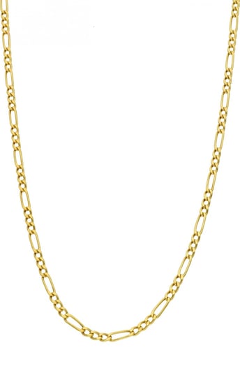 Złoty łańcuszek figaro 50 cm Rosanto