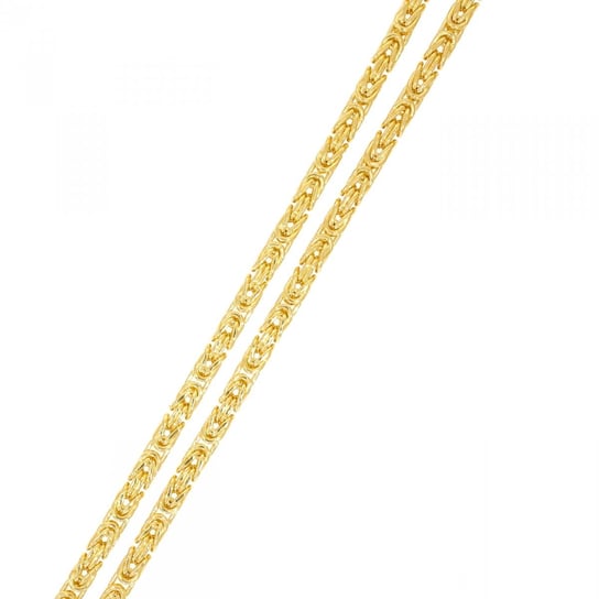 złoty łańcuszek o splocie królewskim 55cm la.01212 pr.585 Caspol