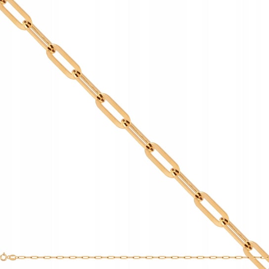 Złoty Łańcuszek Pełny Ankier 3.60 g 50 cm Rodium