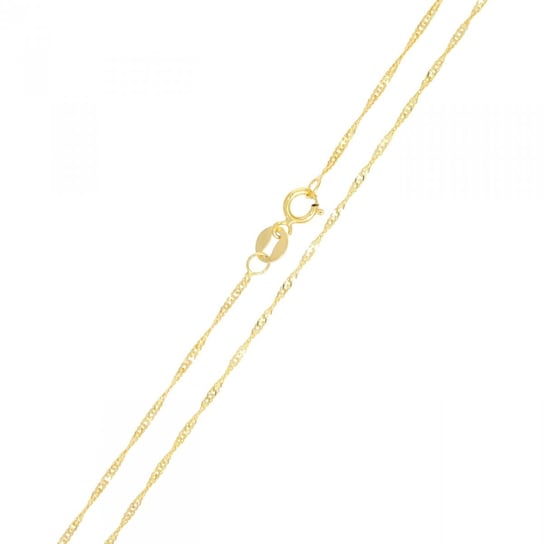złoty łańcuszek singapur 45cm la.01258 pr.585 Caspol