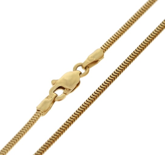 złoty łańcuszek żmijka/linka la.00180 45cm pr.585 Caspol