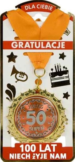 Złoty medal, 50 urodziny Passion Cards