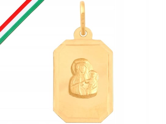 Złoty Medalik 585 Matka Boska Na Chrzest Lovrin