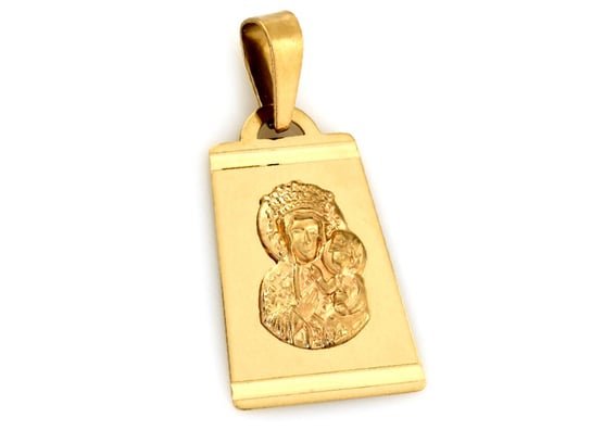 Złoty Medalik 585 Matka Boska Z Dzieciątkiem 0,90G Lovrin