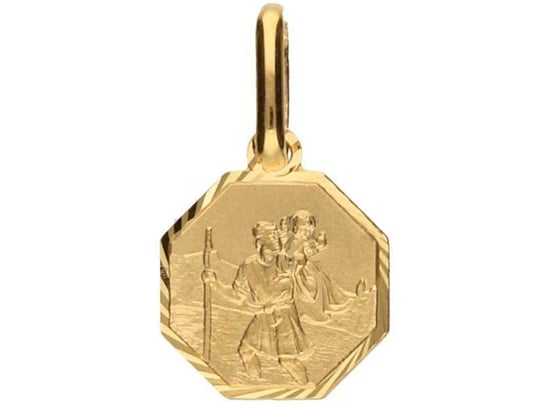Złoty Medalik 585 Święty Krzysztof 0,51 G Lovrin